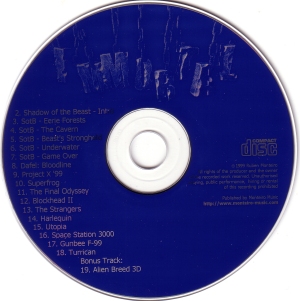 Datenträger der CD Immortal