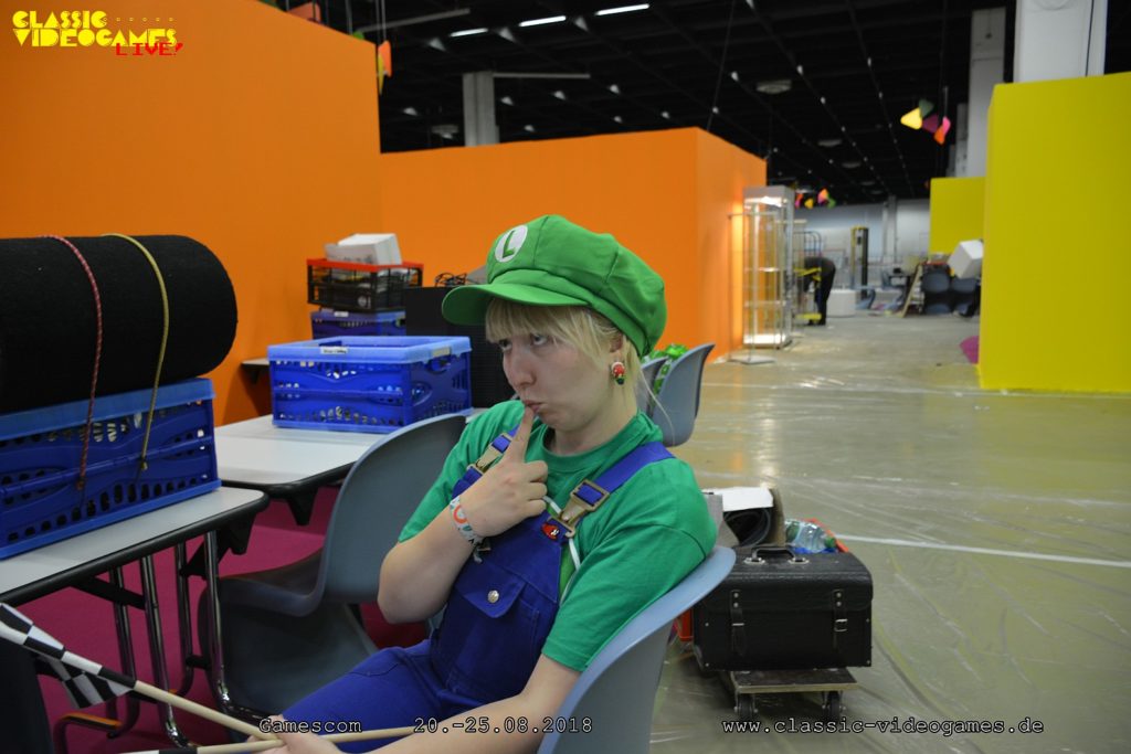 Aufbau für die Gamescom 2018 am Montag, 20. August – Foto 15